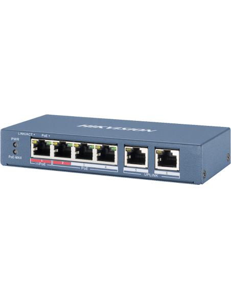 SWITCH PoE DS-3E0106HP-E 6-PORTOWY Hikvision