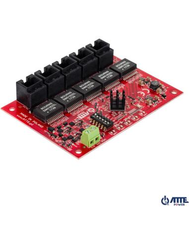 SWITCH 5-PORTOWY POE ATTE xPoE-5-50-OF