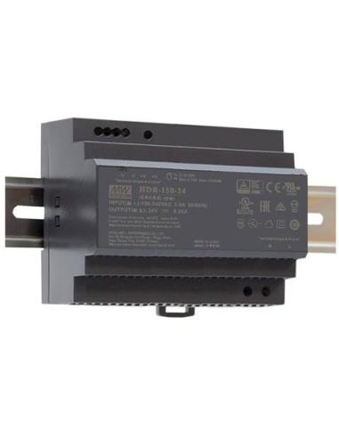 ZASILACZ IMPULSOWY NA SZYNĘ DIN MEAN WELL HDR-150-12 12V/150W/11.3A