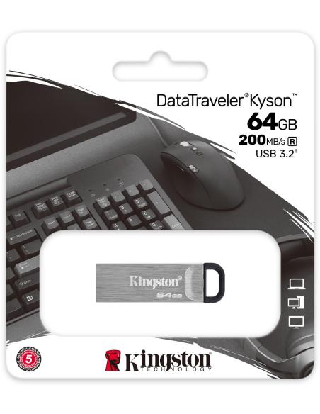 Pendrive Kingston Kyson DTKN/64GB USB 3.2 Gen1