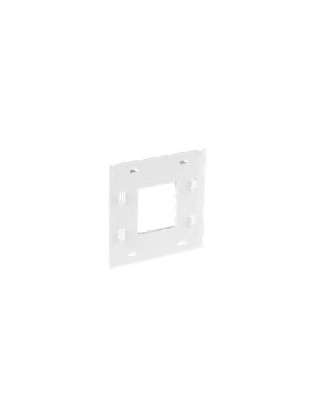 Support podwójny 2M pod gniazda do listew elektroinstalacyjnych 90x60 lub 90x40 (1szt.)