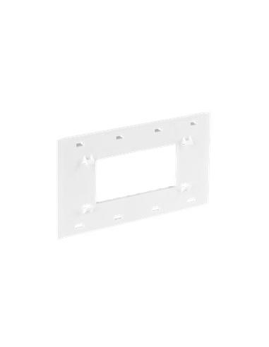 Support poczwórny 4M pod gniazda do listew elektroinstalacyjnych 90x60 lub 90x40 (1szt.)