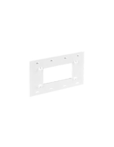 Support poczwórny 4M pod gniazda do listew elektroinstalacyjnych 90x60 lub 90x40 (1szt.)