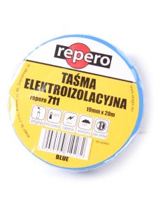 TAŚMA IZOLACYJNA REPERO 711E NIEBIESKA 19MMX20M 2