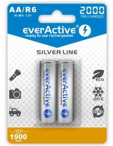 Akumulatorki R6 / AA Ni-MH everActive 2000mAh (box 2 szt.)