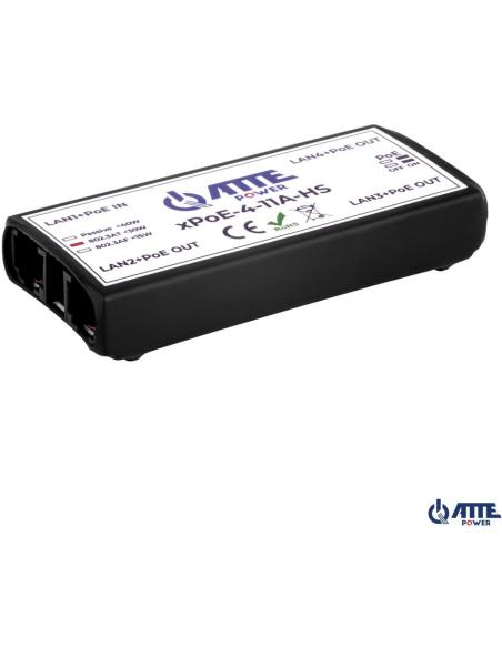 SWITCH 4-PORTOWY POE ATTE xPoE-4-11A-HS