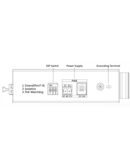SWITCH HIKVISION DS-3T0510HP-E/HS