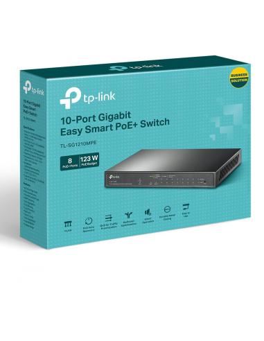 SWITCH TP-LINK TL-SG1210MPE