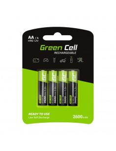 AKUMULATORKI Green Cell 4x AA HR6 2600mAh GR01