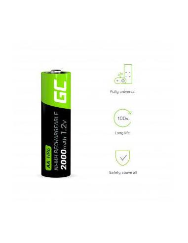 AKUMULATORKI Green Cell 4x AA HR6 2000mAh GR02