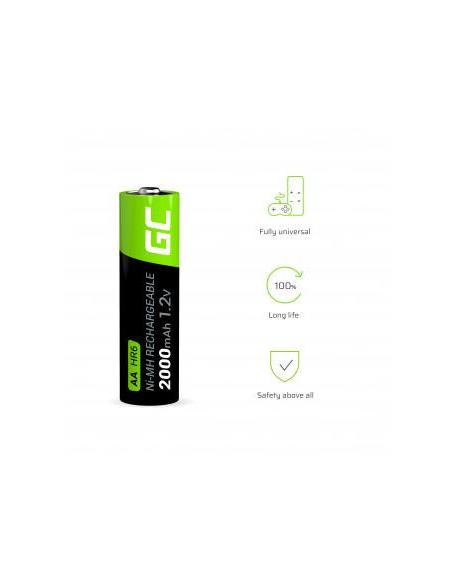 AKUMULATORKI Green Cell 4x AA HR6 2000mAh GR02