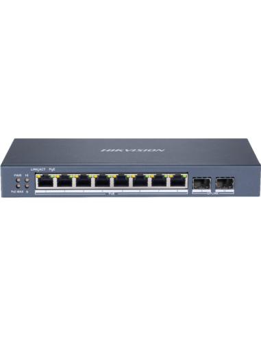 SWITCH POE HIKVISION DS-3E1510P-SI LinkVu
