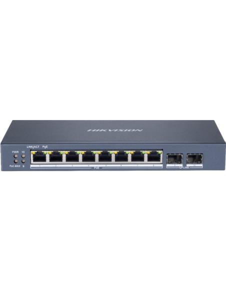 SWITCH POE HIKVISION DS-3E1510P-SI LinkVu