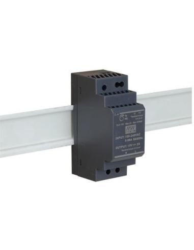 ZASILACZ IMPULSOWY NA SZYNĘ DIN MEAN WELL HDR-30-15 15V/30W/2A