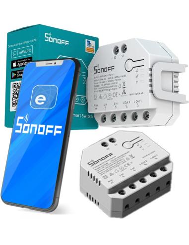 SONOFF sterownik 2-kanałowy roletowy 10A WiFi DUAL R3