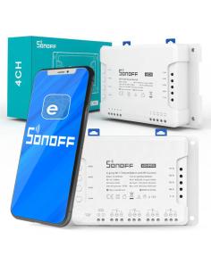 SONOFF sterownik 4-kanałowy 10A NO/NC/Beznapięciowy WiFi 4CHPROR3