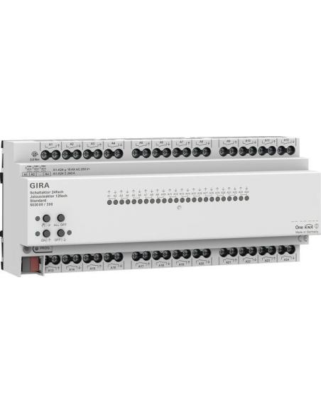 GIRA aktor przekaźnikowy/żaluzjowy 24x/12x 16 A standard KNX ONE 503000