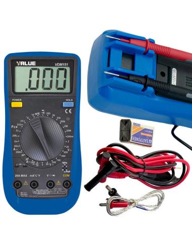 MULTIMETR CYFROWY VALUE VDM-151