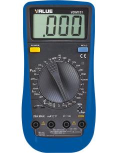 MULTIMETR CYFROWY VALUE VDM-151 2