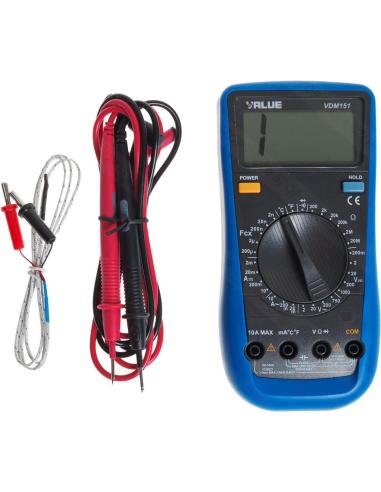 MULTIMETR CYFROWY VALUE VDM-151