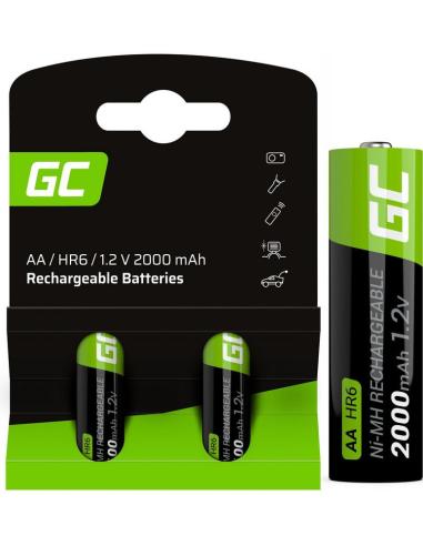 AKUMULATORKI Green Cell 2x AA HR6 2000mAh GR06