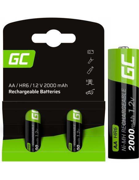 AKUMULATORKI Green Cell 2x AA HR6 2000mAh GR06