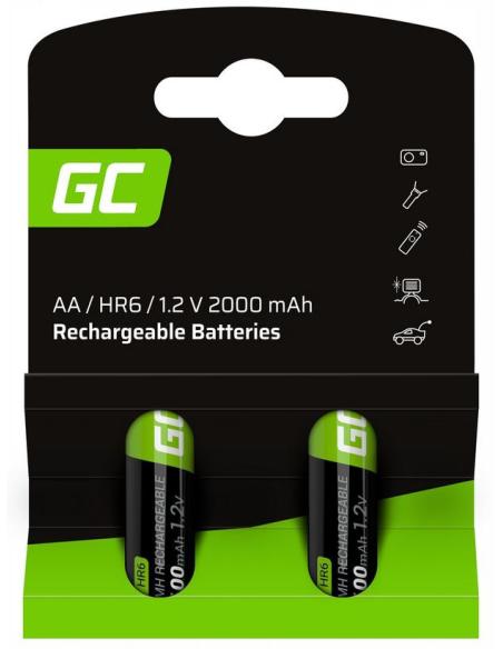 AKUMULATORKI Green Cell 2x AA HR6 2000mAh GR06