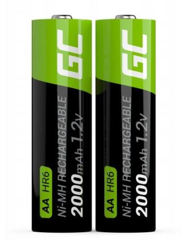 AKUMULATORKI Green Cell 2x AA HR6 2000mAh GR06