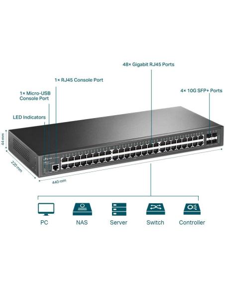 SWITCH TP-LINK TL-SG3452X