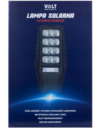 Lampa solarna VOLT POLSKA PIONEER 240 + panel 18W + 18.000mAh + pilot