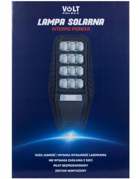 Lampa solarna VOLT POLSKA PIONEER 240 + panel 18W + 18.000mAh + pilot