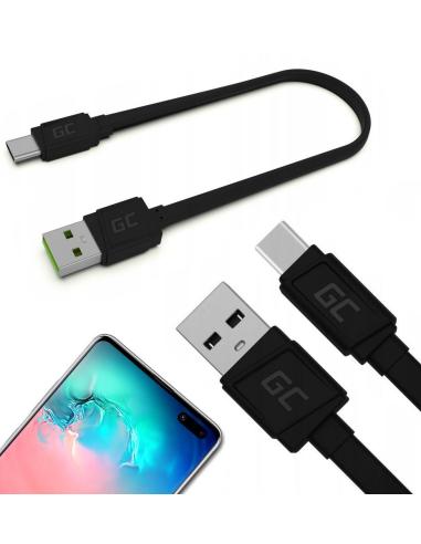 KABEL USB-A / USB-C Green Cell Matte 25cm ULTRA CHARGE QUICK CHARGE 3.0 KABGC03