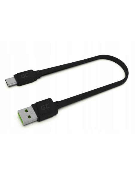 KABEL USB-A / USB-C Green Cell Matte 25cm ULTRA CHARGE QUICK CHARGE 3.0 KABGC03