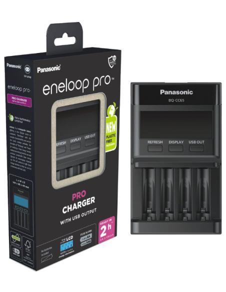 Ładowarka do akumulatorków Ni-MH Panasonic Eneloop BQ-CC65 EKO