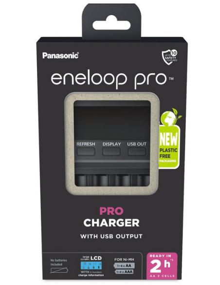 Ładowarka do akumulatorków Ni-MH Panasonic Eneloop BQ-CC65 EKO