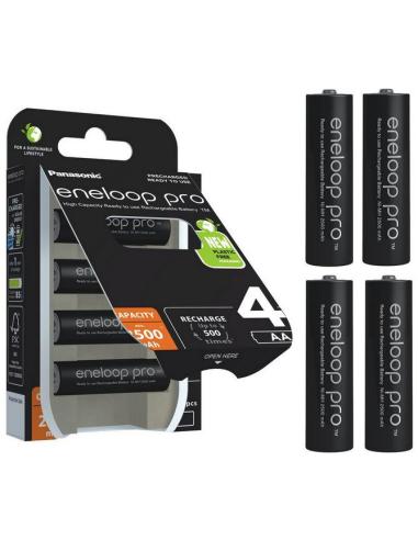 Akumulatorki R6 / AA Panasonic Eneloop PRO 2500mAh Ni-MH BK-3HCDE/4BE (blister 4 szt.)