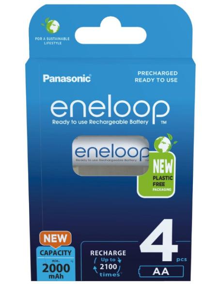 Akumulatorki AA / R6 Panasonic Eneloop 2000mAh BK-3MCDE/4BE (blister 4 szt.)