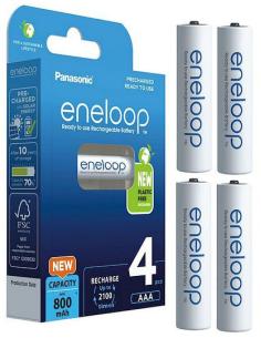 Akumulatorki R03 / AAA Panasonic Eneloop 800mAh BK-4MCDE/4BE (blister 4 szt.)
