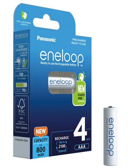 Akumulatorki R03 / AAA Panasonic Eneloop 800mAh BK-4MCDE/4BE (blister 4 szt.)