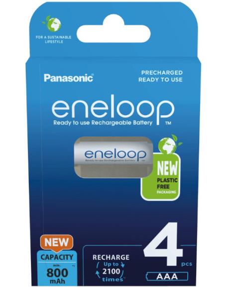 Akumulatorki R03 / AAA Panasonic Eneloop 800mAh BK-4MCDE/4BE (blister 4 szt.)