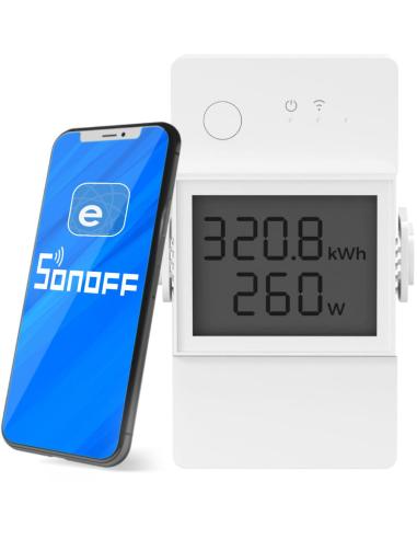 SONOFF POW Elite | POWR320D | Przekaźnik Wifi z funkcją pomiaru zużycia prądu i mocy