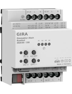 GIRA aktor ściemniający 4x komfort KNX Secure ONE 202500