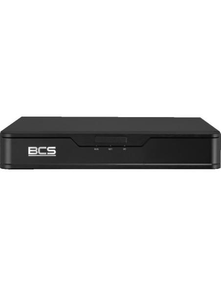 BCS-P-NVR0401-4KE-III BCS Point sieciowy rejestrator 4 kanałowy IP do 8Mpx