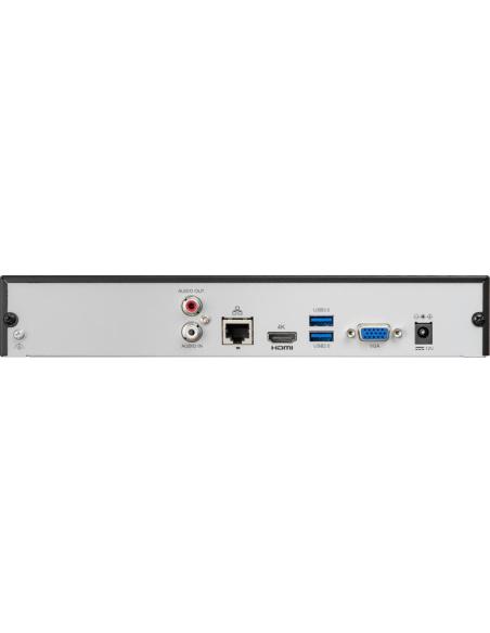 BCS-P-NVR0401-4KE-III BCS Point sieciowy rejestrator 4 kanałowy IP do 8Mpx
