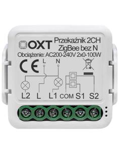 Moduł OXT mini 2 obwody ZigBee Tuya 2