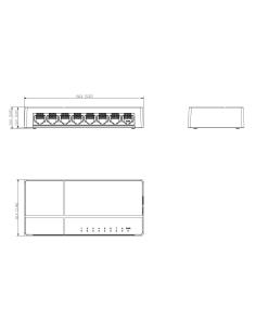 SWITCH DAHUA PFS3008-8GT-L-V2 2
