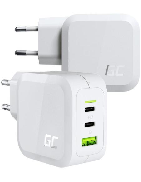 ŁADOWARKA SIECIOWA Green Cell POWERGAN 65W 2xUSB-C 1xUSB-A CHARGC08W