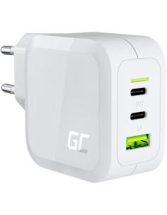 ŁADOWARKA SIECIOWA Green Cell POWERGAN 65W 2xUSB-C 1xUSB-A CHARGC08W 2