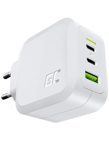 ŁADOWARKA SIECIOWA Green Cell POWERGAN 65W 2xUSB-C 1xUSB-A CHARGC08W