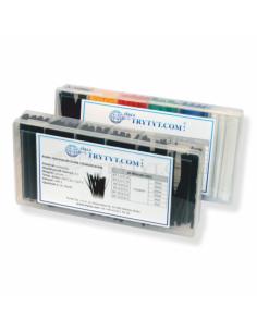 Zestaw rurek termokurczliwych czarnych RT-BOX100-10CZ